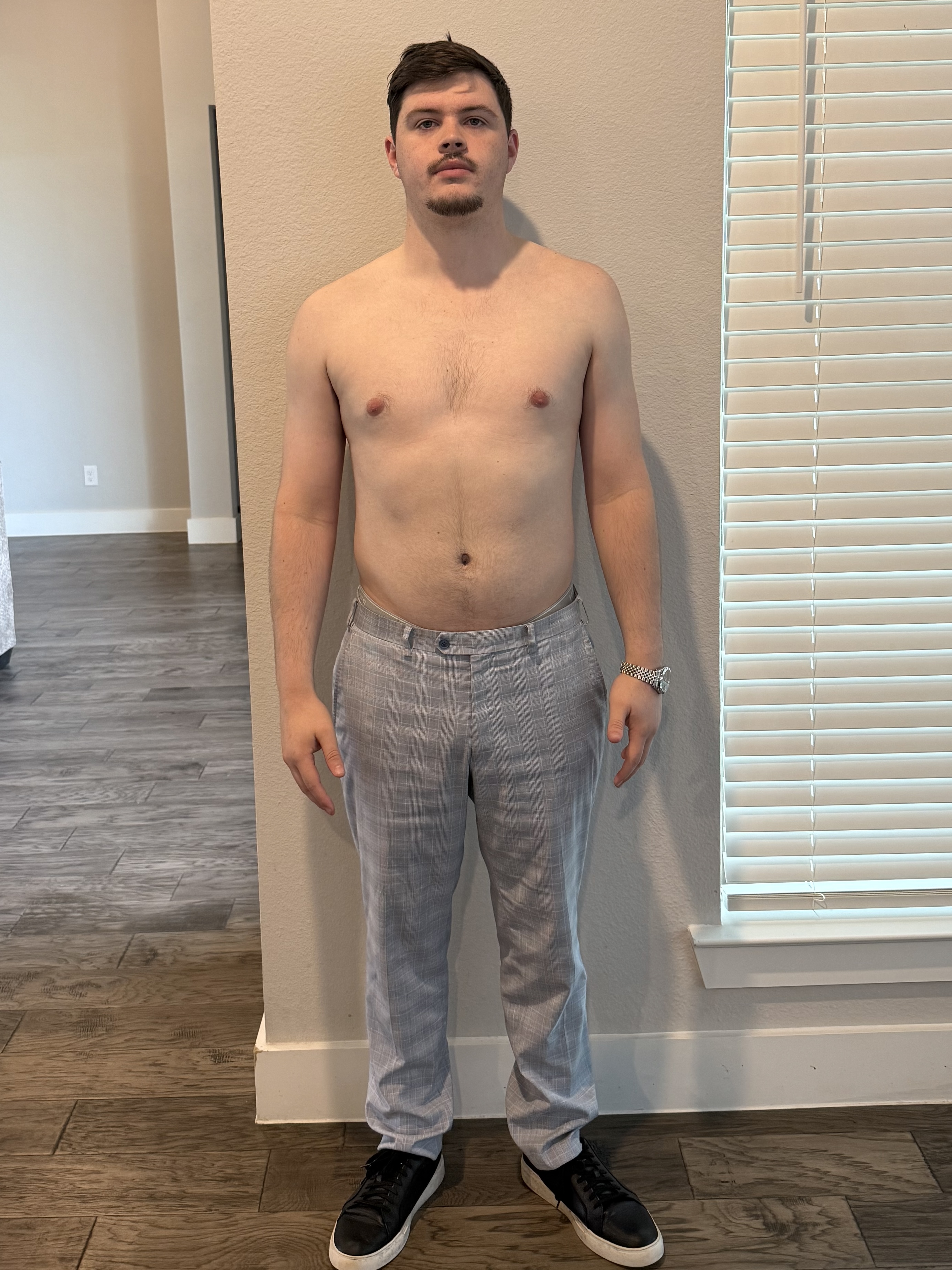 Client before transformation