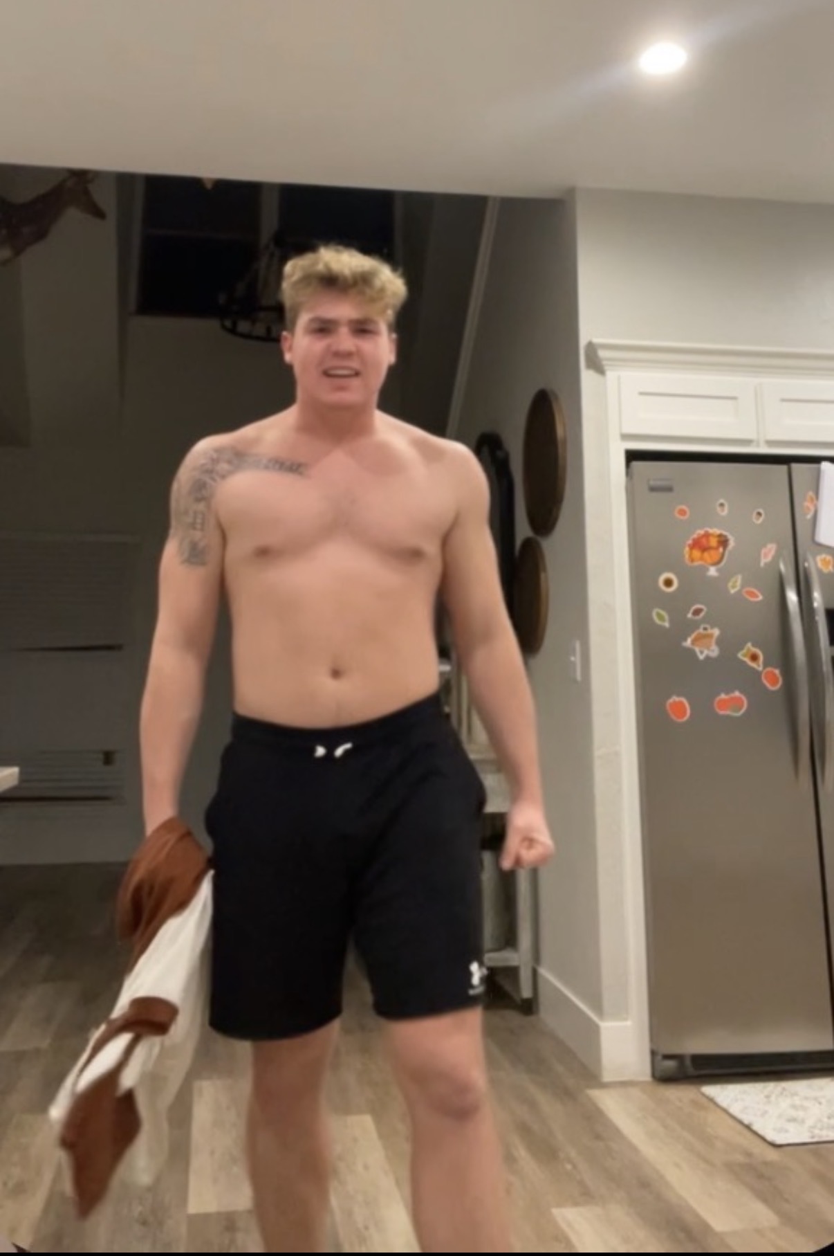 Hunter before his transformation